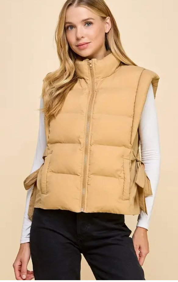 Puffer Vest - Blissful Boutique