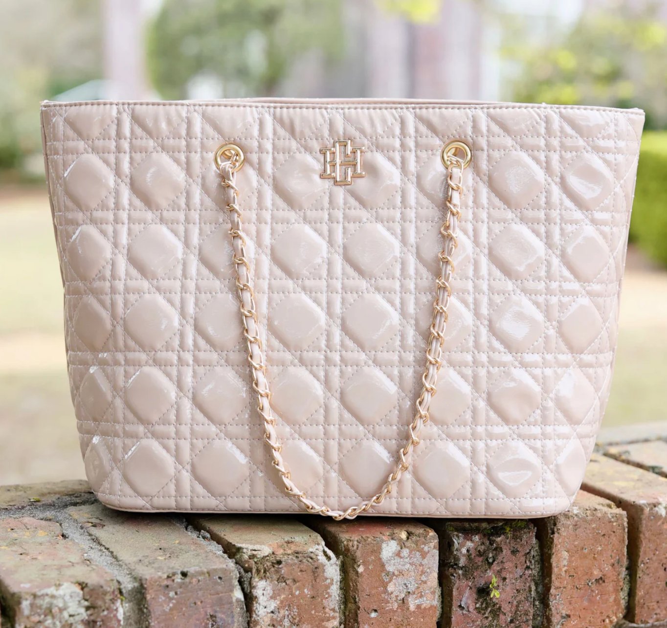 Quentin Quilted Tote - Blissful Boutique