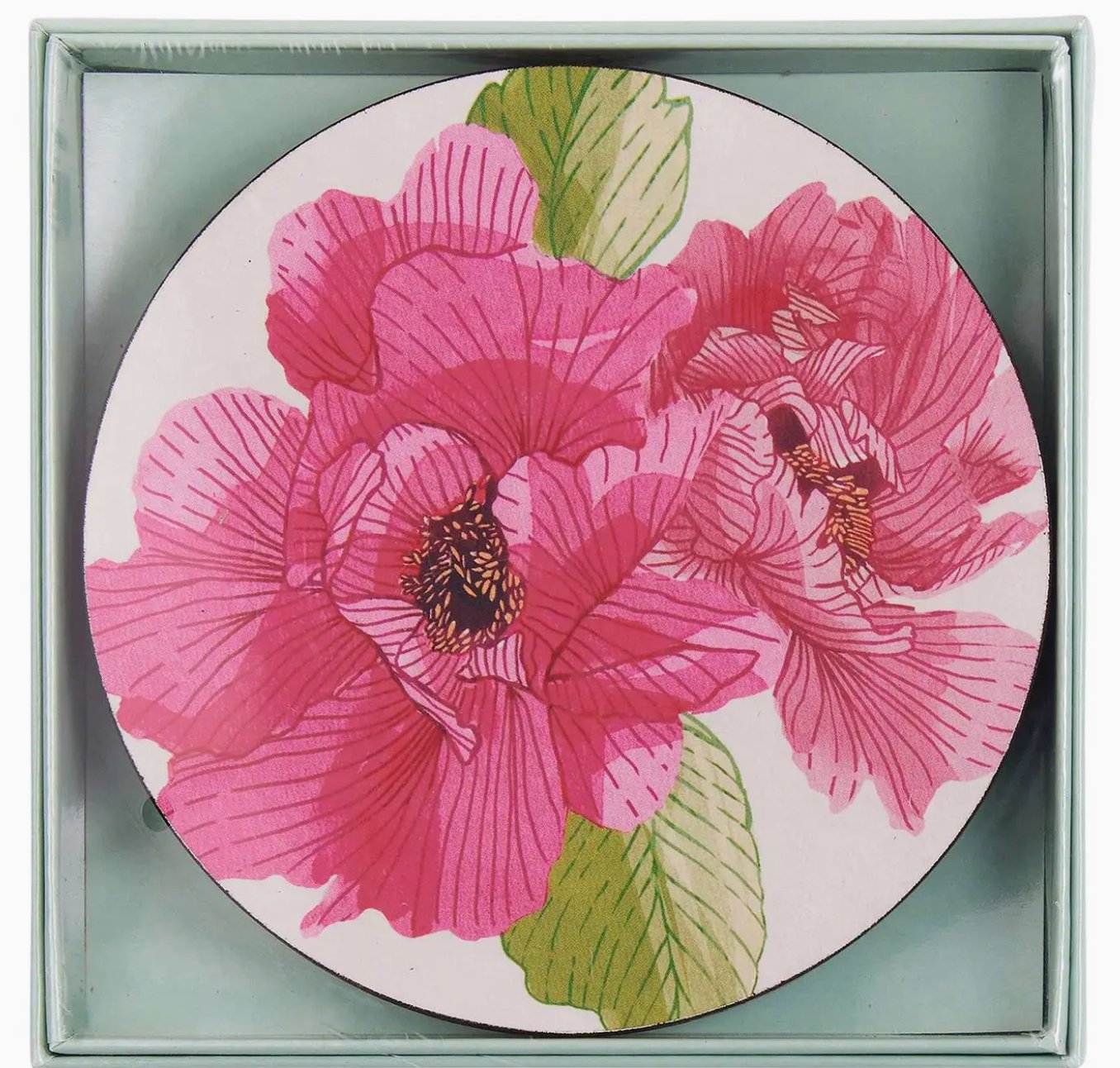 Rock Flower Paper Coasters (Multiple Designs) - Blissful Boutique