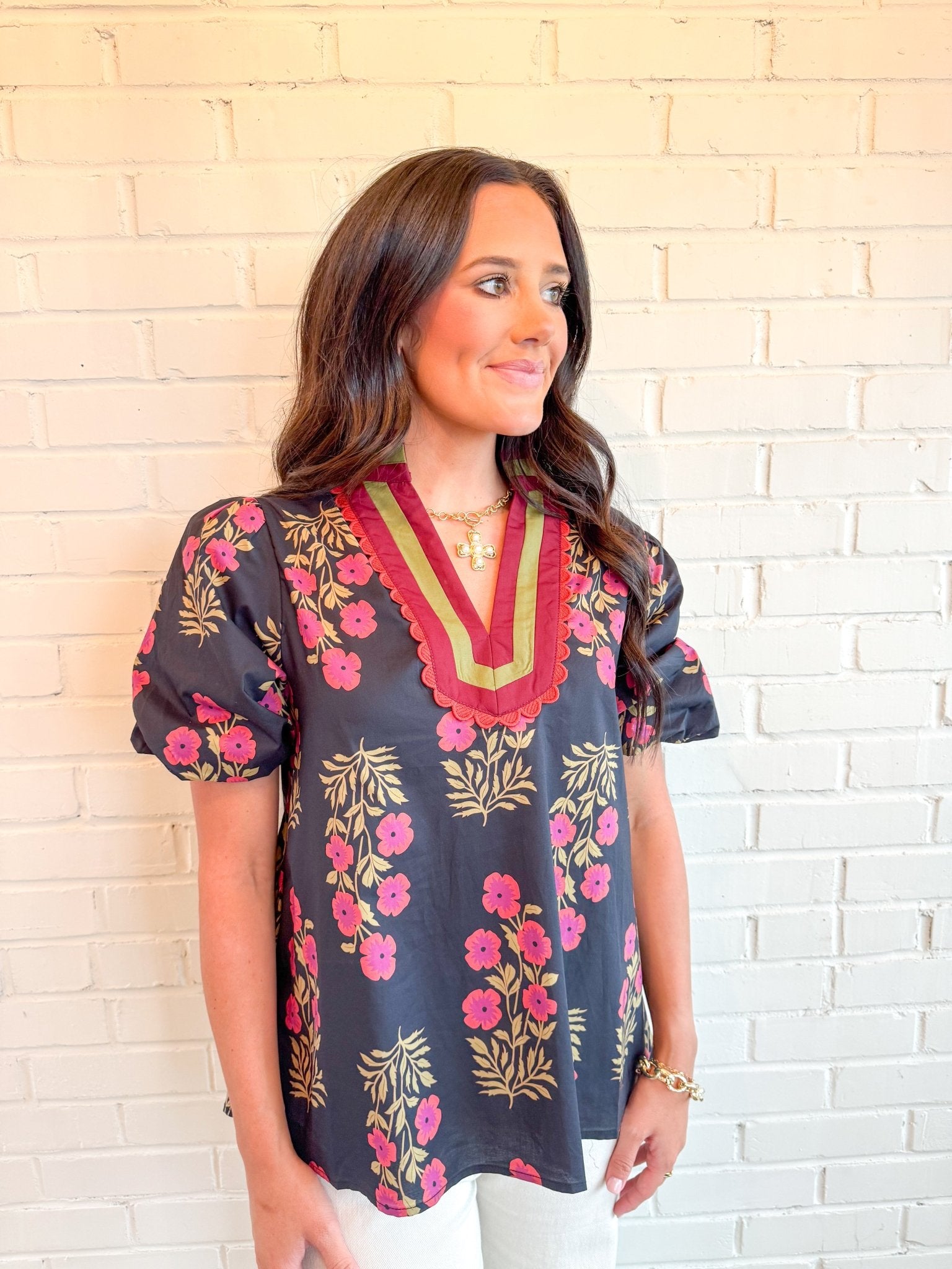Ruby Blouse - Blissful Boutique