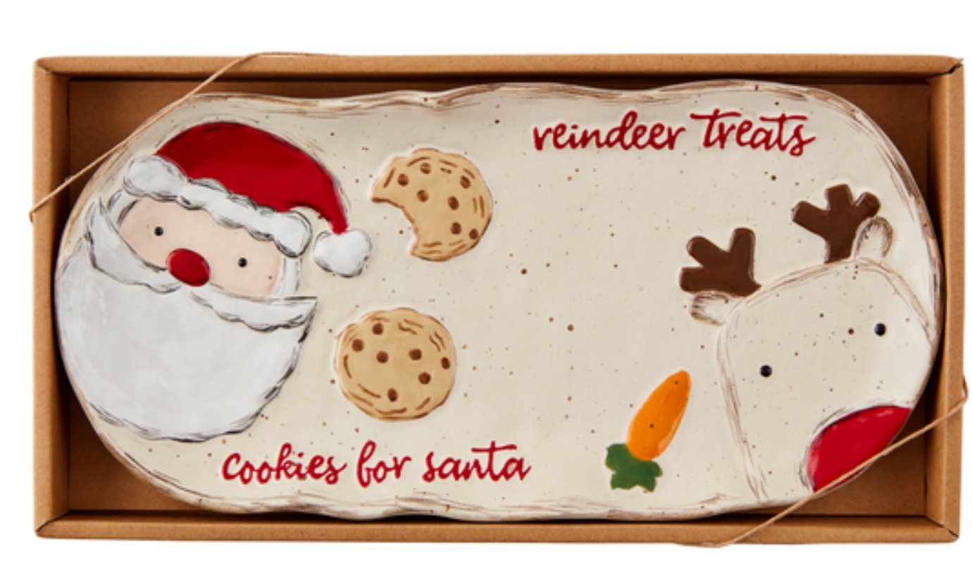 Santa Reindeer Treats Platter - Blissful Boutique