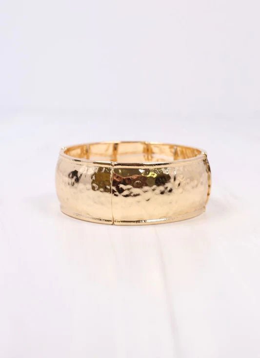 Sarafina Hammered Bracelet - Blissful Boutique