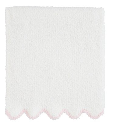 Scallop Chenille Blanket - Blissful Boutique