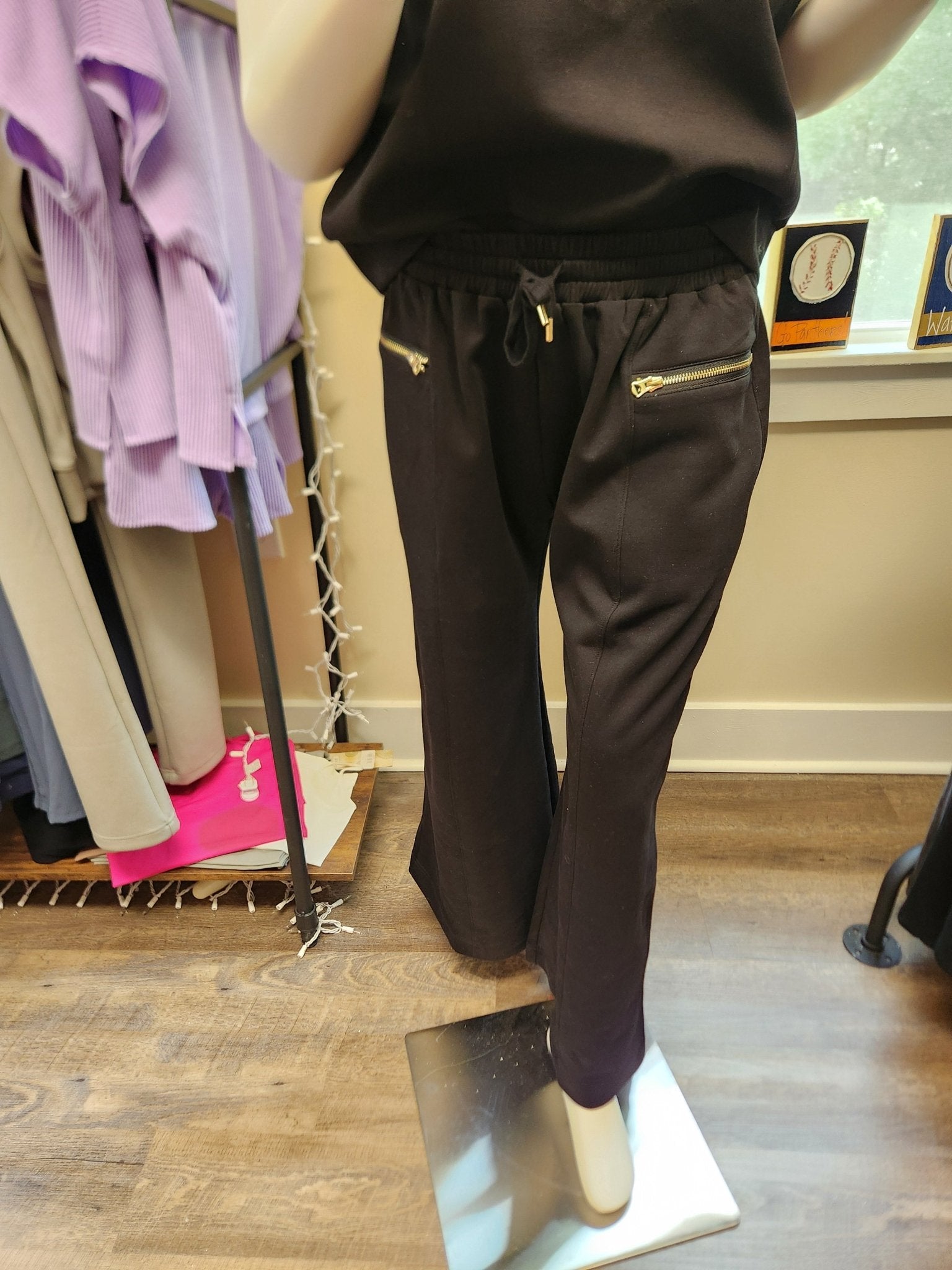 Scuba Oversized Sweatsuit Pants - Blissful Boutique