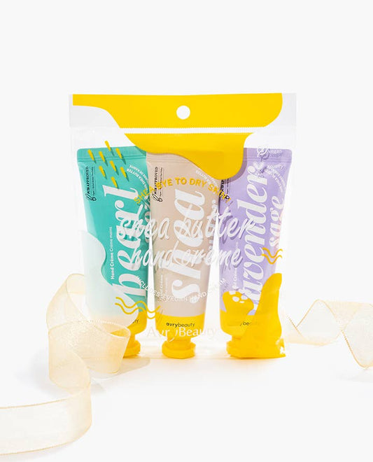 Shea Butter Lotion Trio (Lavender, Shea Butter & Pearl Glow) - Blissful Boutique