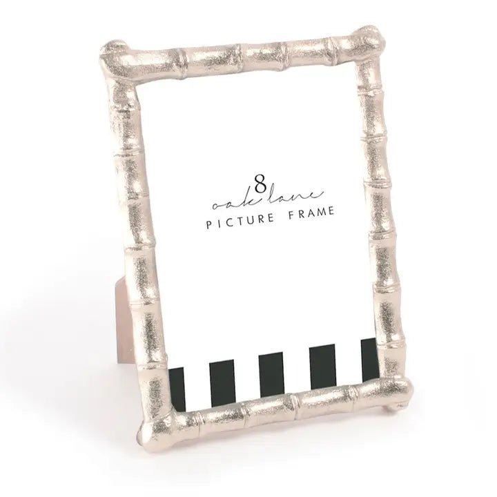 Silver Bamboo Picture Frame - Blissful Boutique