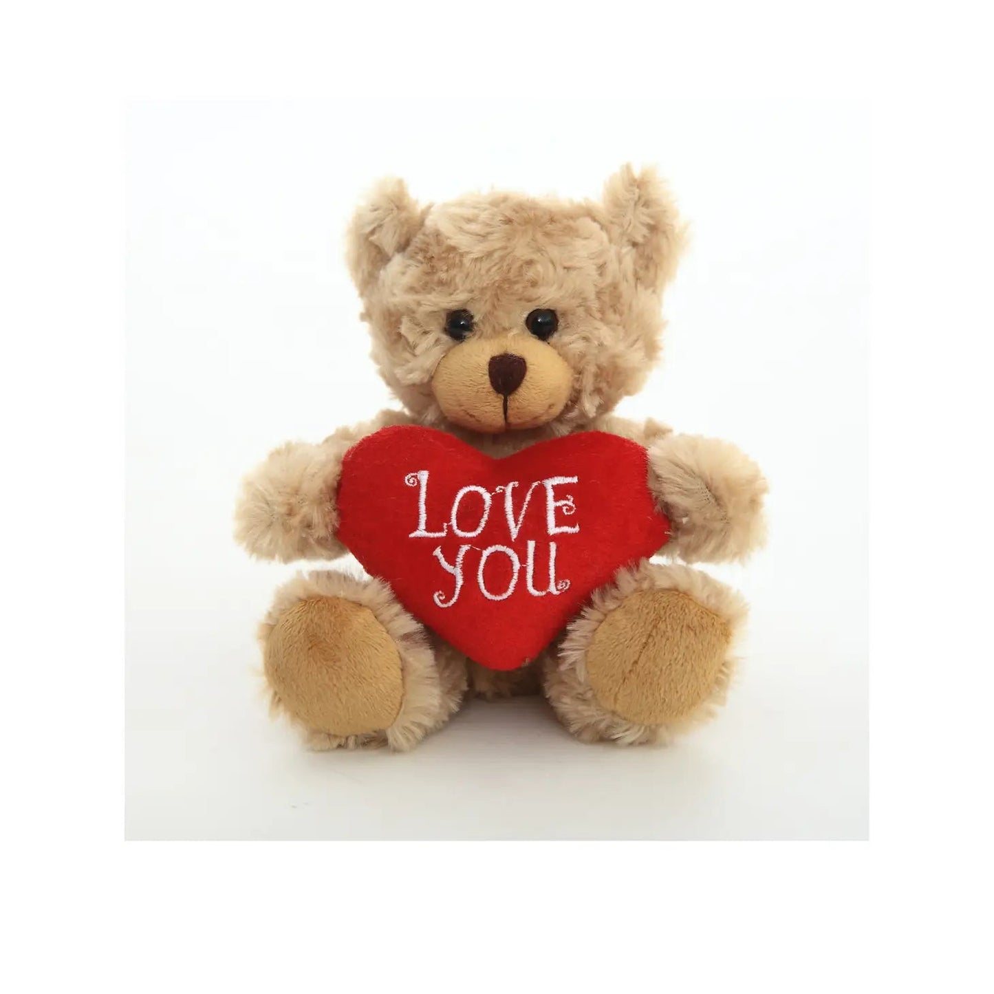 Sitting "Love You" Teddy Bear - Blissful Boutique