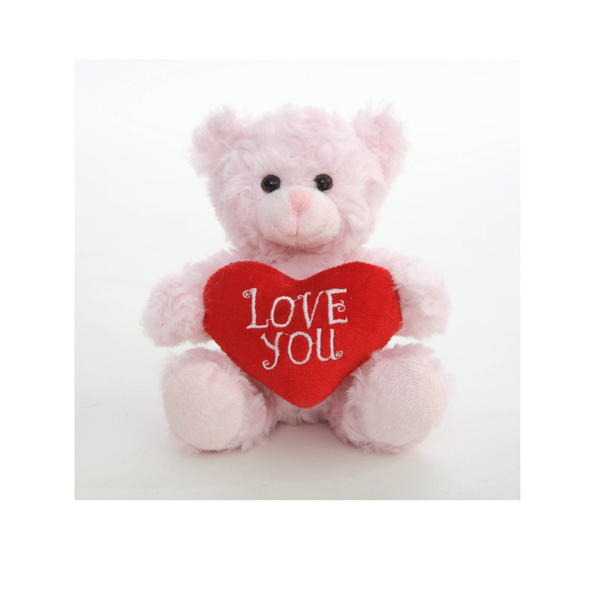 Sitting "Love You" Teddy Bear - Blissful Boutique