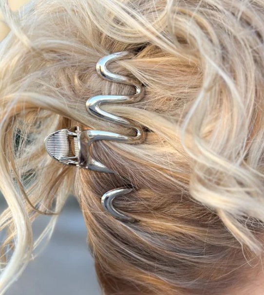 Squiggle Hair Clip - Blissful Boutique