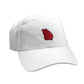 STATE OUTLINE PERFORMANCE CLASSIC ADJUSTABLE HAT - Blissful Boutique