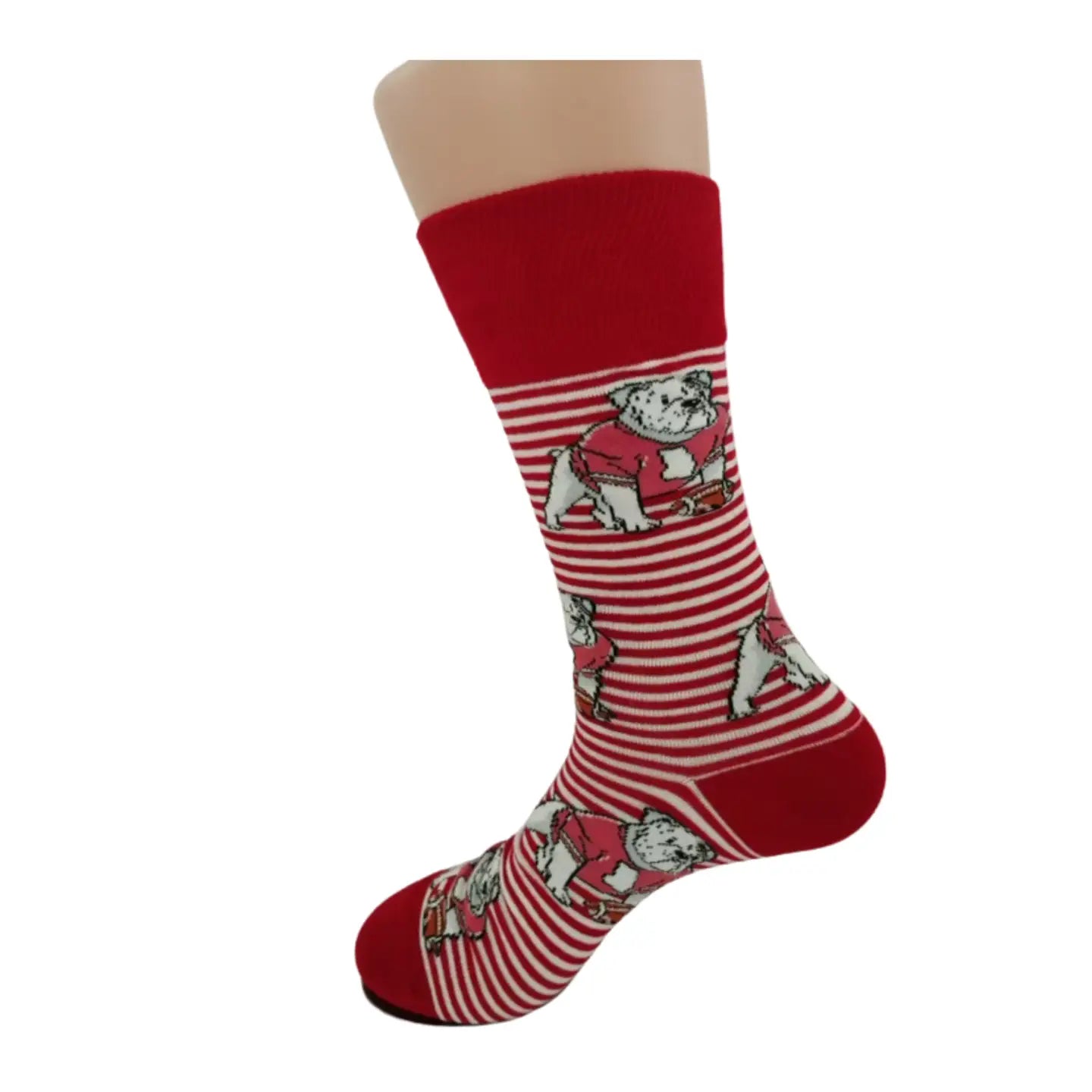 Striped Bulldog Socks - Blissful Boutique