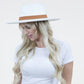 Tall Front Teardrop Fedora W/ Suede Band - Blissful Boutique