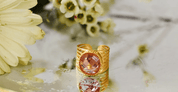 Tatum Oval Statement Ring - Blissful Boutique