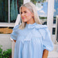 TCEC Denim Bow Dress - Blissful Boutique