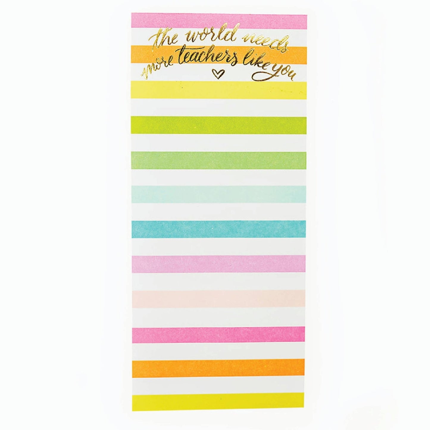 Teacher Skinny List Pad - Blissful Boutique