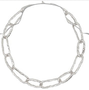 Textured Organic Shaped Chain Necklace - Blissful Boutique