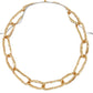 Textured Organic Shaped Chain Necklace - Blissful Boutique