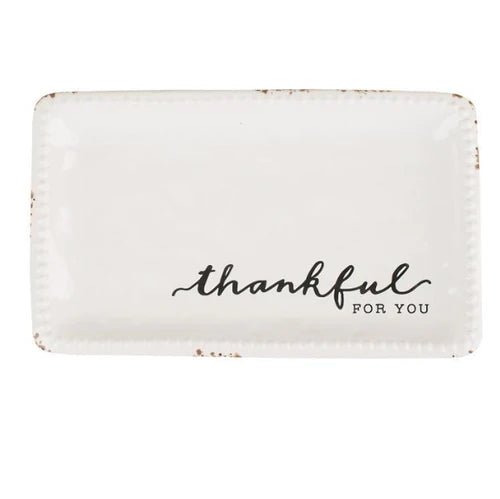 Thankful for You Trinket Tray - Blissful Boutique