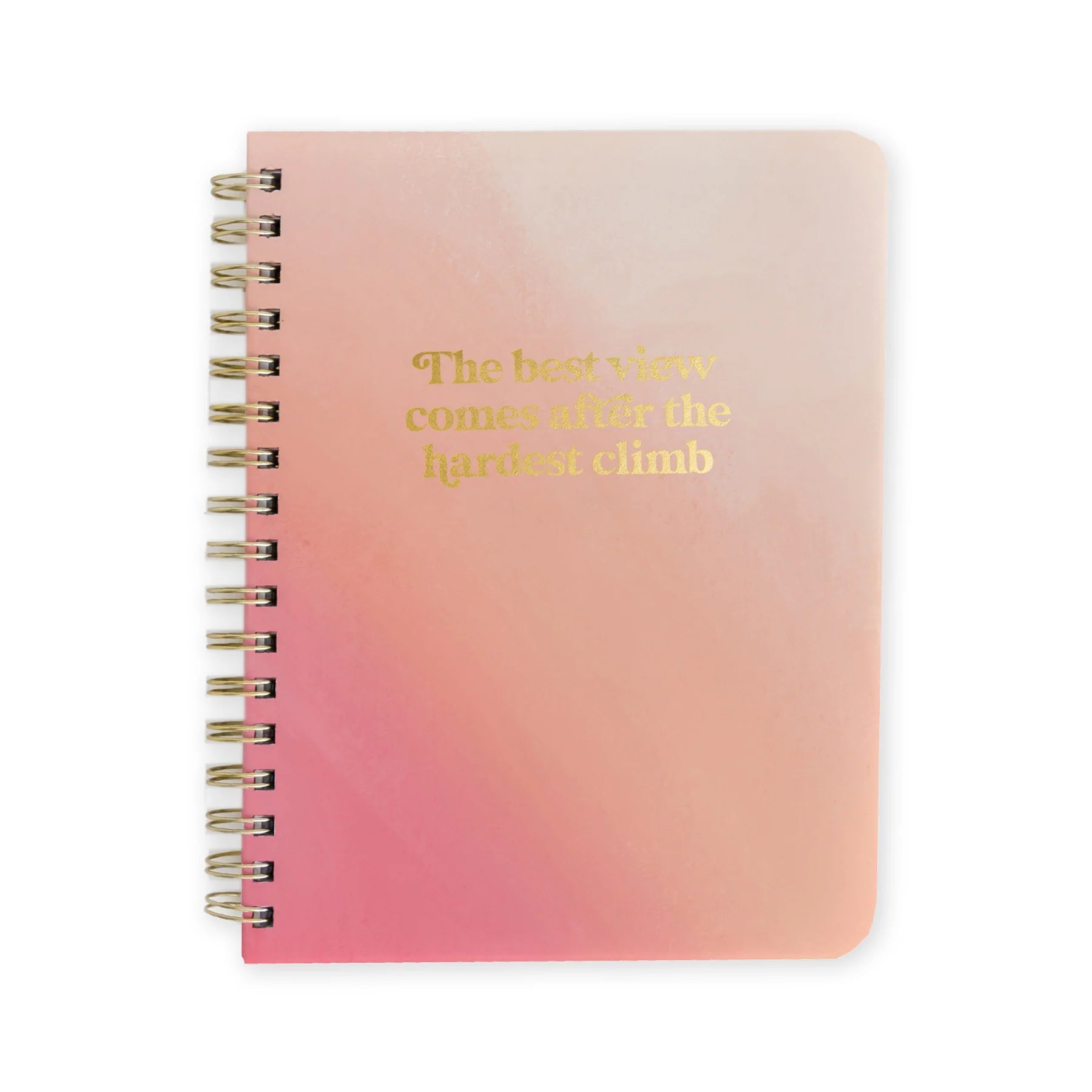 The Best View Comes After The Climb Spiral Journal - Blissful Boutique