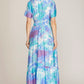 Tiered Tie - Dye Maxi - Blissful Boutique