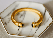 Tiffani Stone Cuff - Blissful Boutique