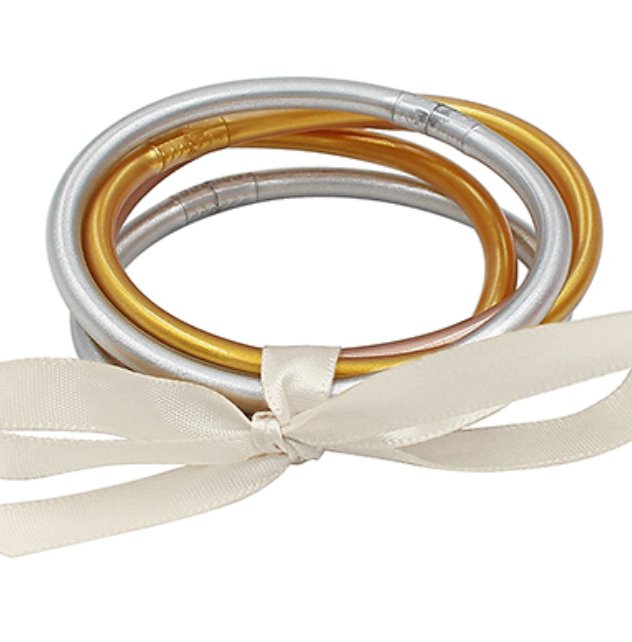 Tube Jelly Bangle Set Bracelet - Blissful Boutique