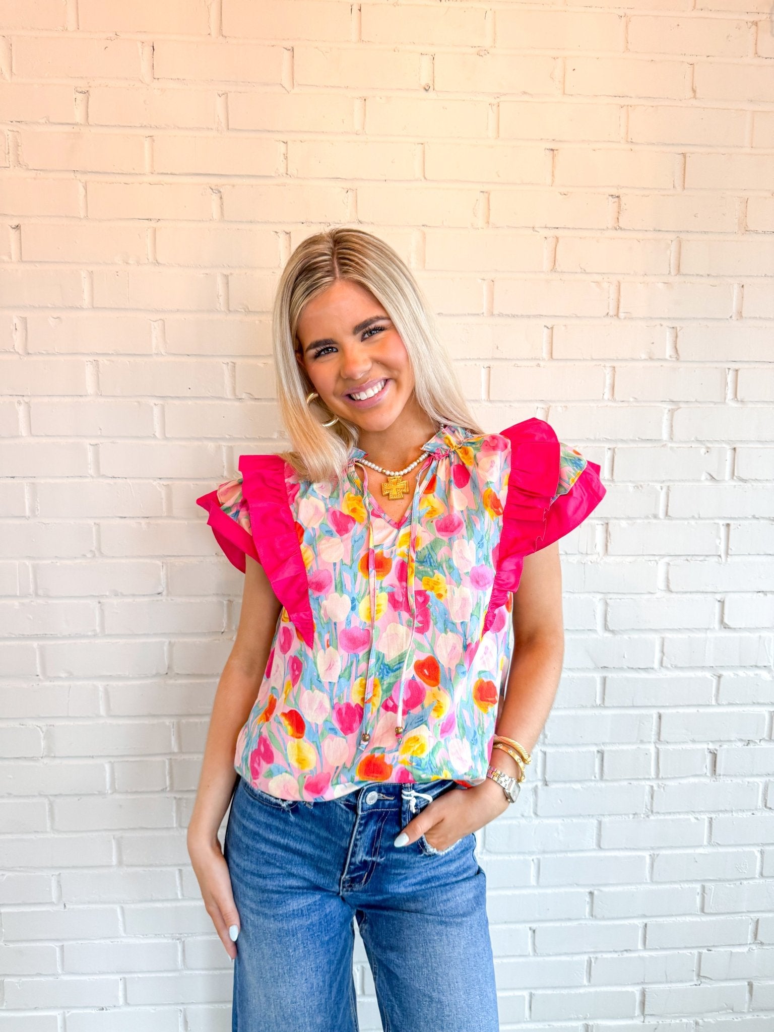 Tulip Top - Blissful Boutique