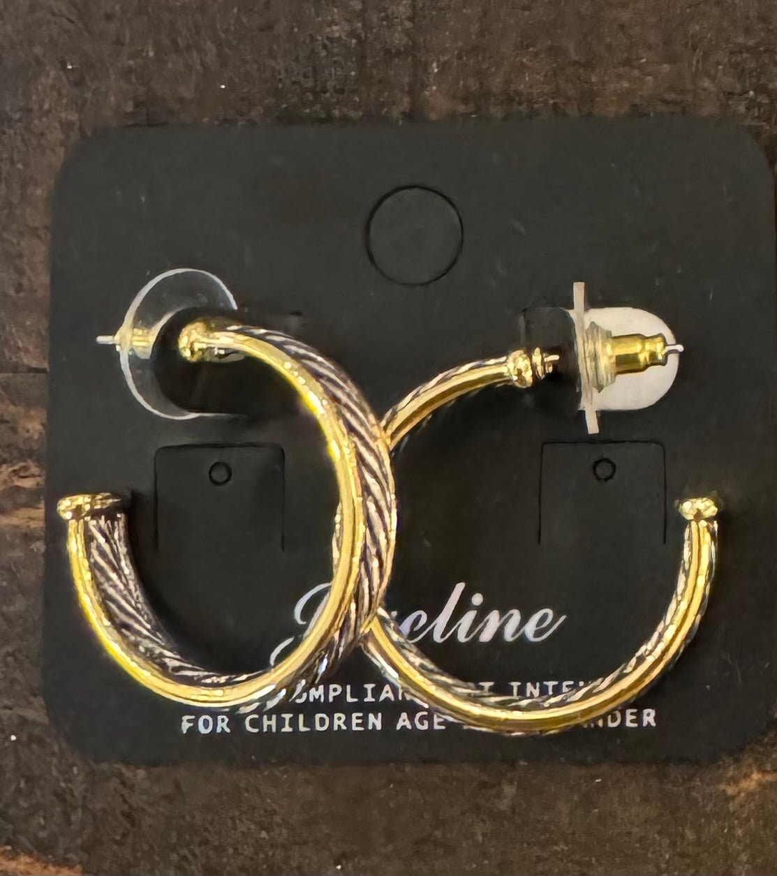 Plain Wire Trim Open Hoop - Blissful Boutique
