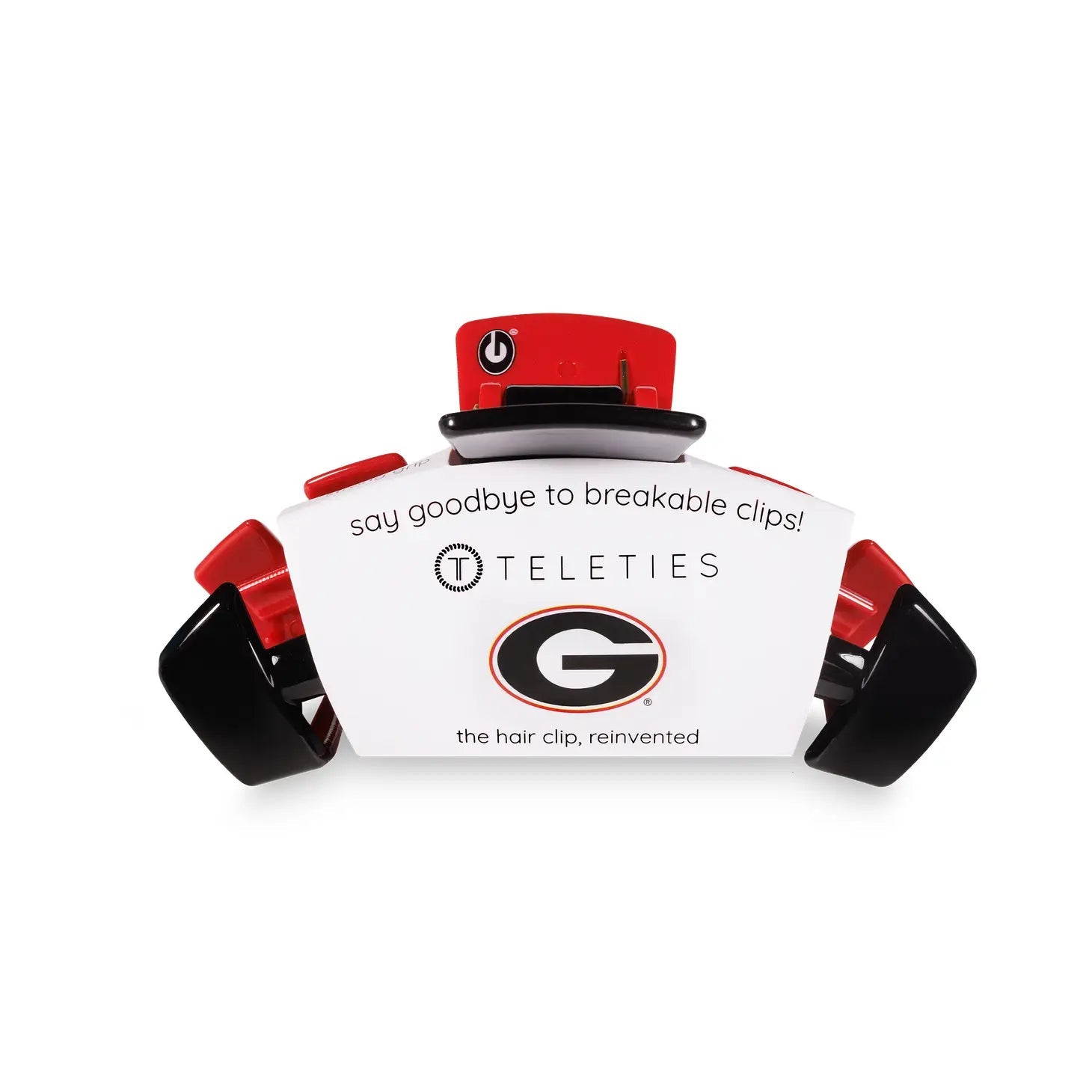 University of Georgia medium hair clip - Blissful Boutique