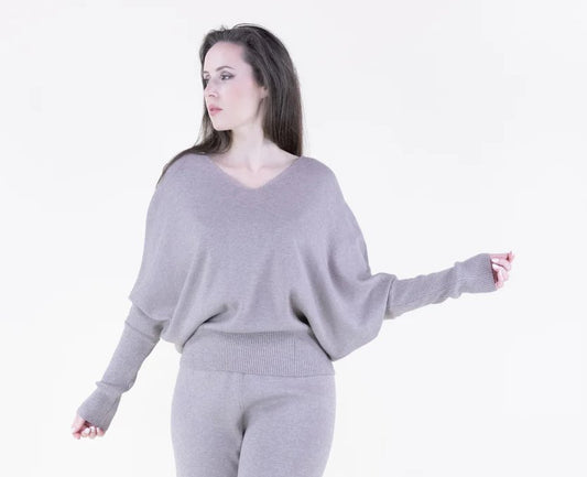 V Neck Sweater - Blissful Boutique