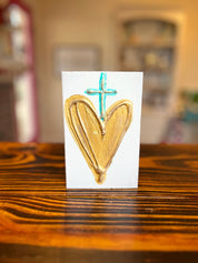 Valentines Day Painted Wood Blocks - Blissful Boutique