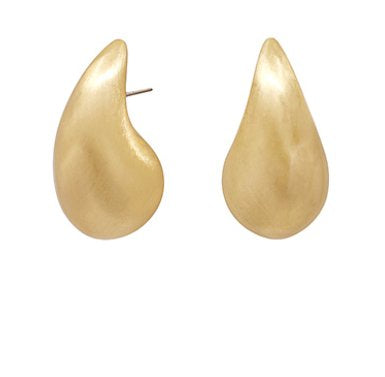 Volumed Teardrop Earrings - Blissful Boutique