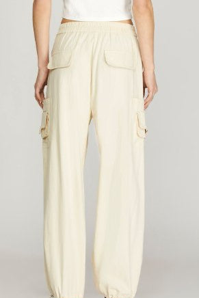 Wide Leg Cargo Pants - Blissful Boutique