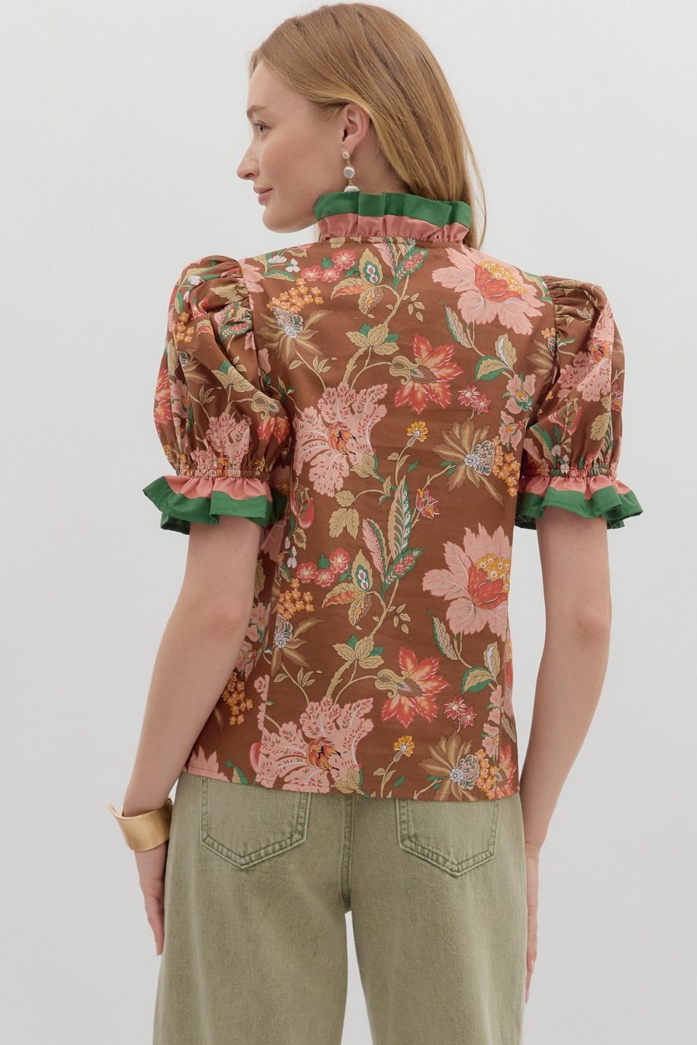 Wildflower Whimsy Blouse - Blissful Boutique