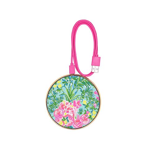 Wireless Charging Pad, Fruity Flamingo - Blissful Boutique