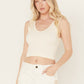 WOMEN'S SEAMLESS V NECK TANK TOP - Blissful Boutique