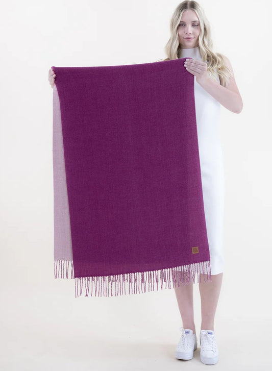 Wool Feel Scarf - Blissful Boutique