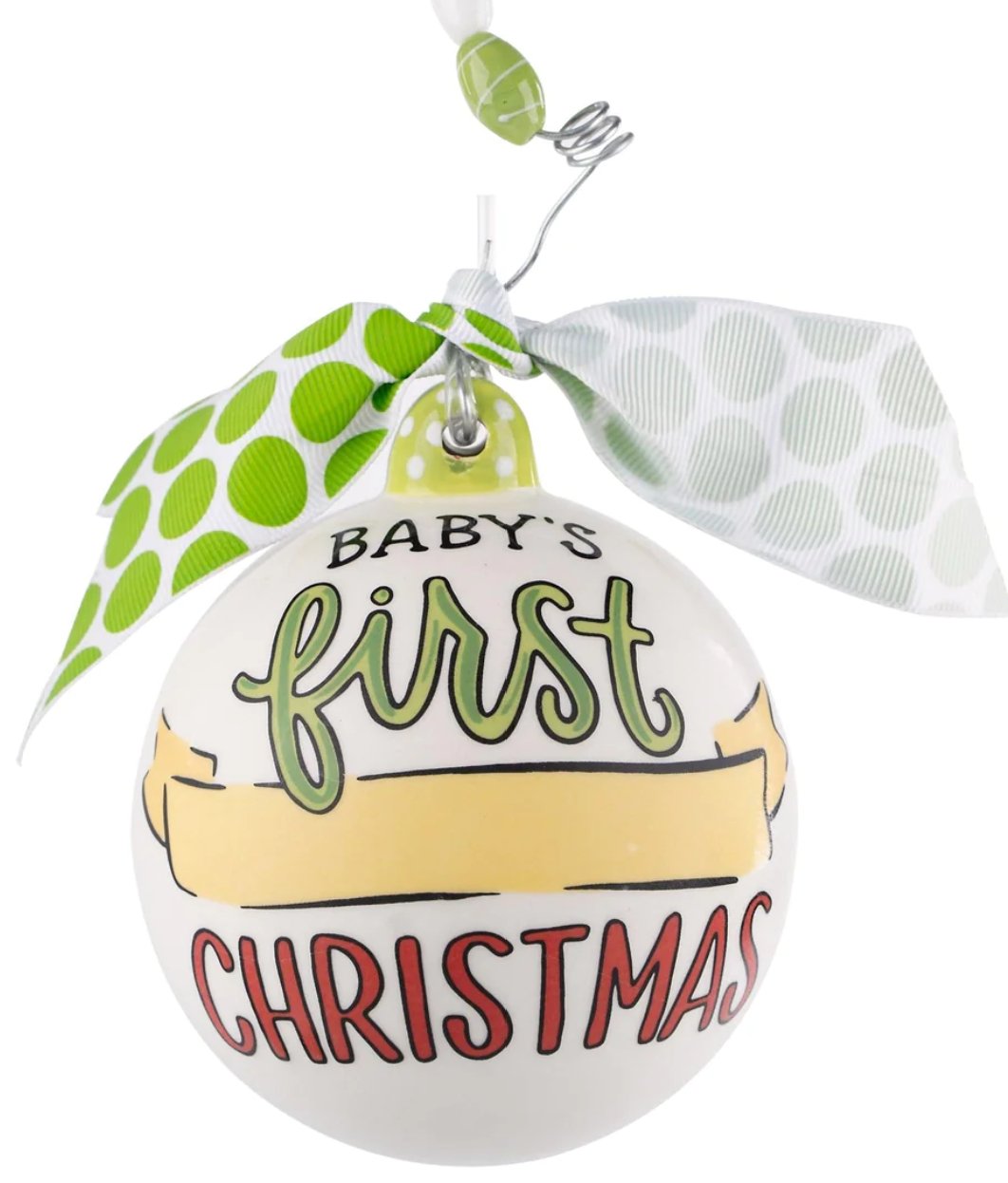 Yellow Chick Baby's 1st Ornament - Blissful Boutique