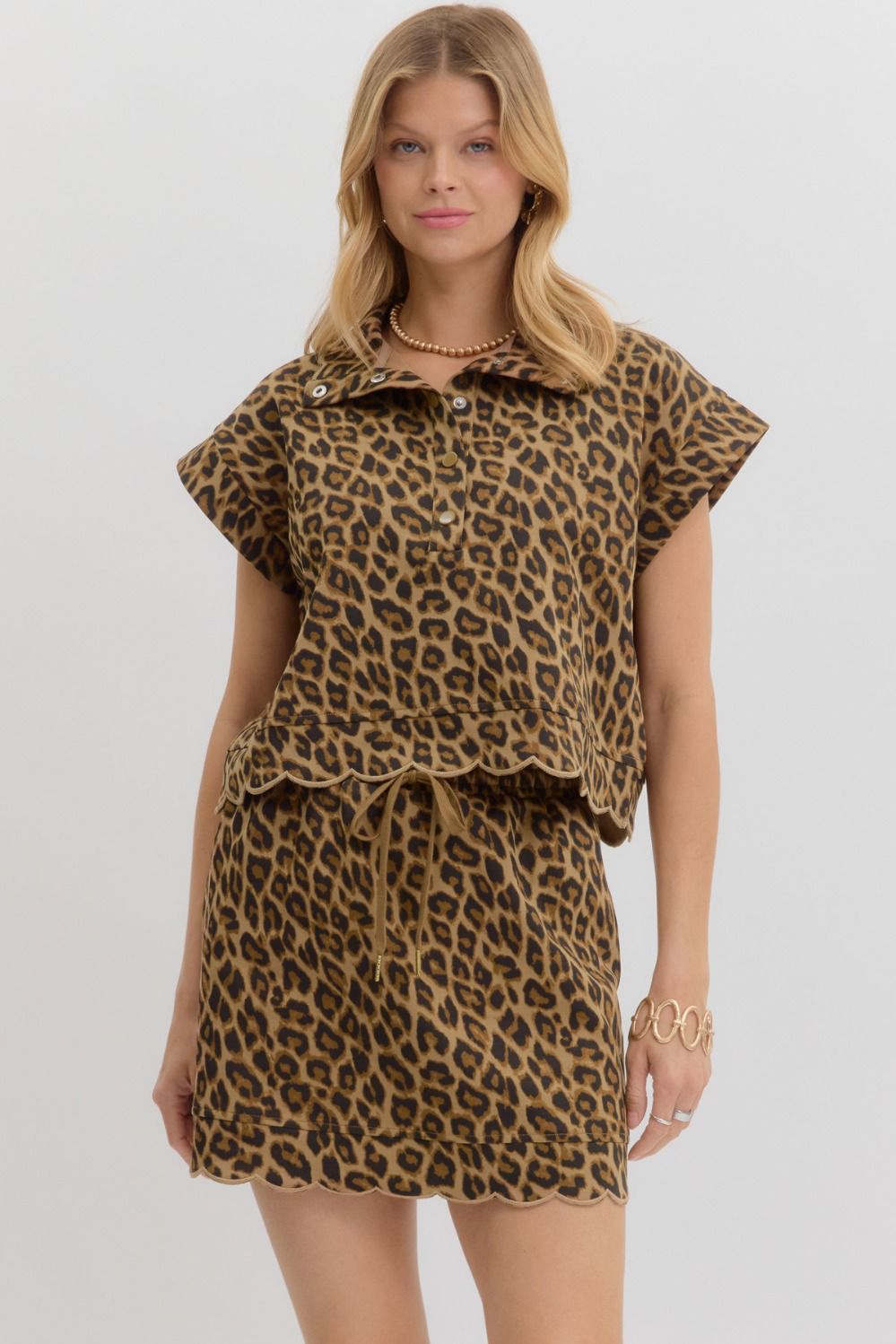 Zuri Shirt and Skort Set - Blissful Boutique