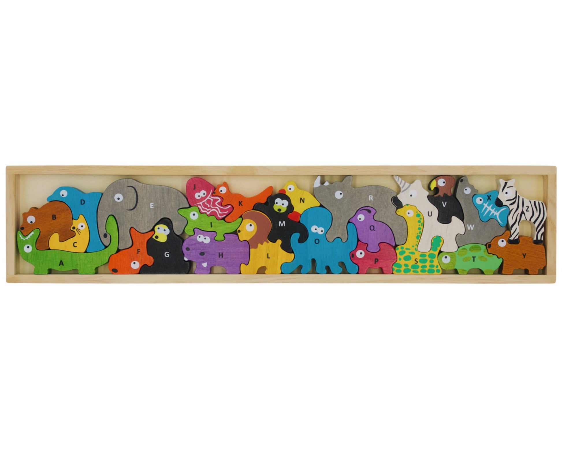 Animal Parade A to Z Puzzle & Playset