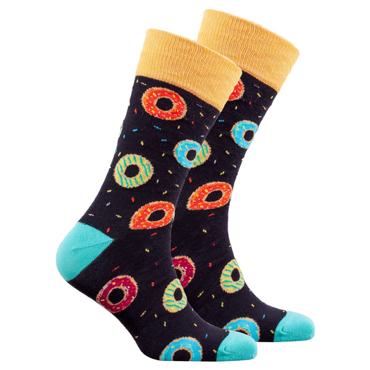Men's Donuts Crew Socks