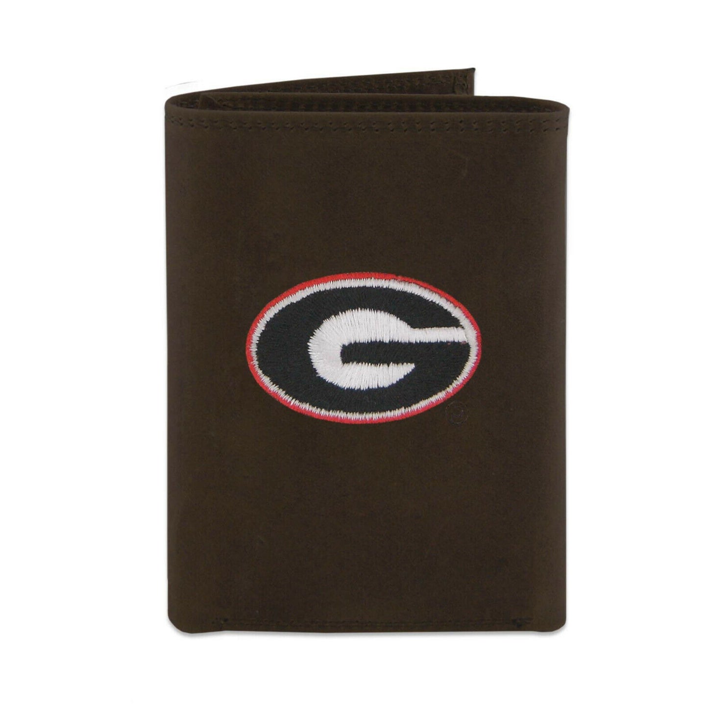Georgia Bulldogs Leather Embroidered Wallet